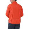 image33000ft Mens Cycling Jacket Long Sleeve Waterproof Running Bike Vest Outerwear Reflective Windproof Sleeveless JacketTangerine