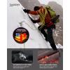 image33000ft Mens Fleece Lined Snow Pants Warm Winter Waterproof Softshell Insulated Ski Pants for Hiking SnowboardBlack