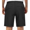 image33000ft Mens Golf Shorts 9 inch Inseam Quick Dry Elastic Waist ClassicFit Drawstring Dress Shorts Hiking Fishing BusinessBlack