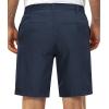 image33000ft Mens Golf Shorts 9 inch Inseam Quick Dry Elastic Waist ClassicFit Drawstring Dress Shorts Hiking Fishing BusinessCyanic Blue