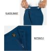 image33000ft Mens Golf Shorts 9 inch Inseam Quick Dry Elastic Waist ClassicFit Drawstring Dress Shorts Hiking Fishing BusinessDeep Blue