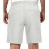 image33000ft Mens Golf Shorts 9 inch Inseam Quick Dry Elastic Waist ClassicFit Drawstring Dress Shorts Hiking Fishing BusinessLight Grey