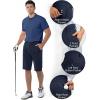 image33000ft Mens Golf Shorts Dry Fit Lightweight Quick Dry Golf Stretch Shorts with Pockets 11quot Inseam for Travel CasualNavy Blue