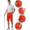 image33000ft Mens Golf Shorts Dry Fit Lightweight Quick Dry Golf Stretch Shorts with Pockets 11quot Inseam for Travel CasualOrange Red