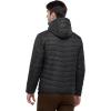 image33000ft Mens Lightweight Packable Insulated Puffer Winter Jacket with Hood WaterResistant Down Alternative Puffy CoatBlack