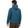 image33000ft Mens Lightweight Packable Insulated Puffer Winter Jacket with Hood WaterResistant Down Alternative Puffy CoatCeramic Blue