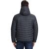 image33000ft Mens Lightweight Packable Insulated Puffer Winter Jacket with Hood WaterResistant Down Alternative Puffy CoatCool Grey