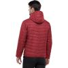 image33000ft Mens Lightweight Packable Insulated Puffer Winter Jacket with Hood WaterResistant Down Alternative Puffy CoatCrimsonBlue