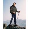 image33000ft Mens Lightweight Packable Insulated Puffer Winter Jacket with Hood WaterResistant Down Alternative Puffy CoatDeep Green