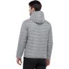 image33000ft Mens Lightweight Packable Insulated Puffer Winter Jacket with Hood WaterResistant Down Alternative Puffy CoatMid Grey