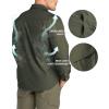 image33000ft Mens Long Sleeve Hiking Shirts Lightweight Quick Dry Sun Protection UV UPF 50 Fishing Shirt Outdoor Safari TravelGreen