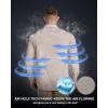 image33000ft Mens Long Sleeve Sun Protection Shirt UPF 50 UV Quick Dry Cooling Fishing Shirts for Travel Safari Camping HikingFossil