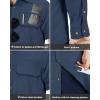 image33000ft Mens Long Sleeve Sun Protection Shirt UPF 50 UV Quick Dry Cooling Fishing Shirts for Travel Safari Camping HikingNavy