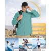 image33000ft Mens Long Sleeve Sun Protection Shirt UPF 50 UV Quick Dry Cooling Fishing Shirts for Travel Safari Camping HikingTeal