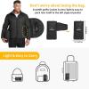 image33000ft Mens Puffer Jacket Lightweight Packable Winter JacketBlack
