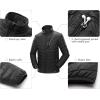 image33000ft Mens Puffer Jacket Lightweight Packable Winter JacketBlack