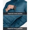 image33000ft Mens Puffer Jacket Lightweight Packable Winter JacketCeramic Blue