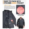 image33000ft Mens Puffer Jacket Lightweight Packable Winter JacketCool Grey