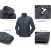 image33000ft Mens Puffer Jacket Lightweight Packable Winter JacketCool Grey