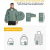 image33000ft Mens Puffer Jacket Lightweight Packable Winter JacketForest Green