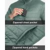 image33000ft Mens Puffer Jacket Lightweight Packable Winter JacketForest Green