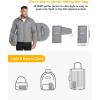 image33000ft Mens Puffer Jacket Lightweight Packable Winter JacketMid Grey