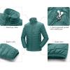 image33000ft Mens Puffer Jacket Lightweight Packable Winter JacketPine Green