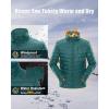 image33000ft Mens Puffer Jacket Lightweight Packable Winter JacketPine Green