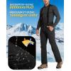 image33000ft Mens Snow Bibs Ski Pants Waterproof Insulated Snow Pants Windproof Winter Snowboard Bib OverallsBlack
