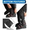 image33000ft Mens Snow Bibs Ski Pants Waterproof Insulated Snow Pants Windproof Winter Snowboard Bib OverallsBlack
