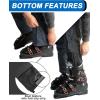 image33000ft Mens Snow Bibs Ski Pants Waterproof Insulated Snow Pants Windproof Winter Snowboard Bib OverallsDim Grey