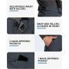 image33000ft Mens Snow Bibs Ski Pants Waterproof Insulated Snow Pants Windproof Winter Snowboard Bib OverallsDim Grey