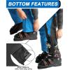 image33000ft Mens Snow Bibs Ski Pants Waterproof Insulated Snow Pants Windproof Winter Snowboard Bib OverallsLake Blue