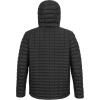 image33000ft Mens Thermolite Packable Hooded Quilted Puffer Jacket Lightweight Warm Puffy Insulated Winter CoatBlack