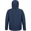 image33000ft Mens Thermolite Packable Hooded Quilted Puffer Jacket Lightweight Warm Puffy Insulated Winter CoatBlue