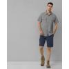 image33000ft Mens UPF 50 UV Short Sleeve Hiking Fishing Shirt Quick Dry Cooling PFG Sun Protection Shirt for Travel SafariGrey Heather