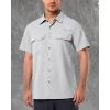 image33000ft Mens UPF 50 UV Short Sleeve Hiking Fishing Shirt Quick Dry Cooling PFG Sun Protection Shirt for Travel SafariSilver Grey