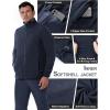 image33000ft Mens Waterproof Jacket Insulated Warm 3in1 Ski Snow Winter Coat Windproof Softshell Fleece RaincoatBlue