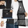 image33000ft Mens Windproof Lightweight Golf Vest Outerwear with Pockets Softshell Sleeveless Jacket for Running Hiking SportsBlack