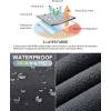 image33000ft Mens Winter Snow Ski Fleece Lined Pants Warm Waterproof Softshell Insulated for Snowboard Outdoor Work HikingCool Grey