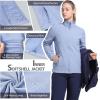image33000ft Womens 3 in 1 Hooded Waterproof Coat Winter Ski Hiking Rain Jacket Softshell Fleece Lined Raincoat WindbreakerBlue