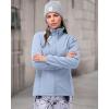image33000ft Womens 3 in 1 Hooded Waterproof Coat Winter Ski Hiking Rain Jacket Softshell Fleece Lined Raincoat WindbreakerBlue