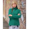 image33000ft Womens 3 in 1 Hooded Waterproof Coat Winter Ski Hiking Rain Jacket Softshell Fleece Lined Raincoat WindbreakerGreen
