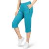 image33000ft Womens Capri Golf Pants Casual Quick Dry UPF 50 Lightweight Stretch Cargo Hiking Pants with PocketsAquamarine
