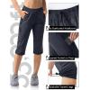 image33000ft Womens Capri Golf Pants Casual Quick Dry UPF 50 Lightweight Stretch Cargo Hiking Pants with PocketsGreynew