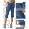 image33000ft Womens Capri Golf Pants Casual Quick Dry UPF 50 Lightweight Stretch Cargo Hiking Pants with PocketsPurplenew