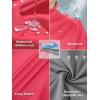 image33000ft Womens Cycling Jackets Thermal Waterproof Running Jacket Breathable Winter Bike JacketRose Red