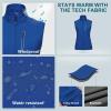 image33000ft Womens Lightweight Running Vest Outerwear with Pockets Windproof Sleeveless Jacket for Golf Hiking TravelAzure
