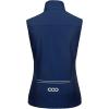 image33000ft Womens Lightweight Running Vest Outerwear with Pockets Windproof Sleeveless Jacket for Golf Hiking TravelDeep Blue