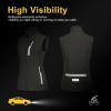 image33000ft Womens Lightweight Running Vest Outerwear with Pockets Windproof Sleeveless Jacket for Golf Hiking TravelGreenish Brown